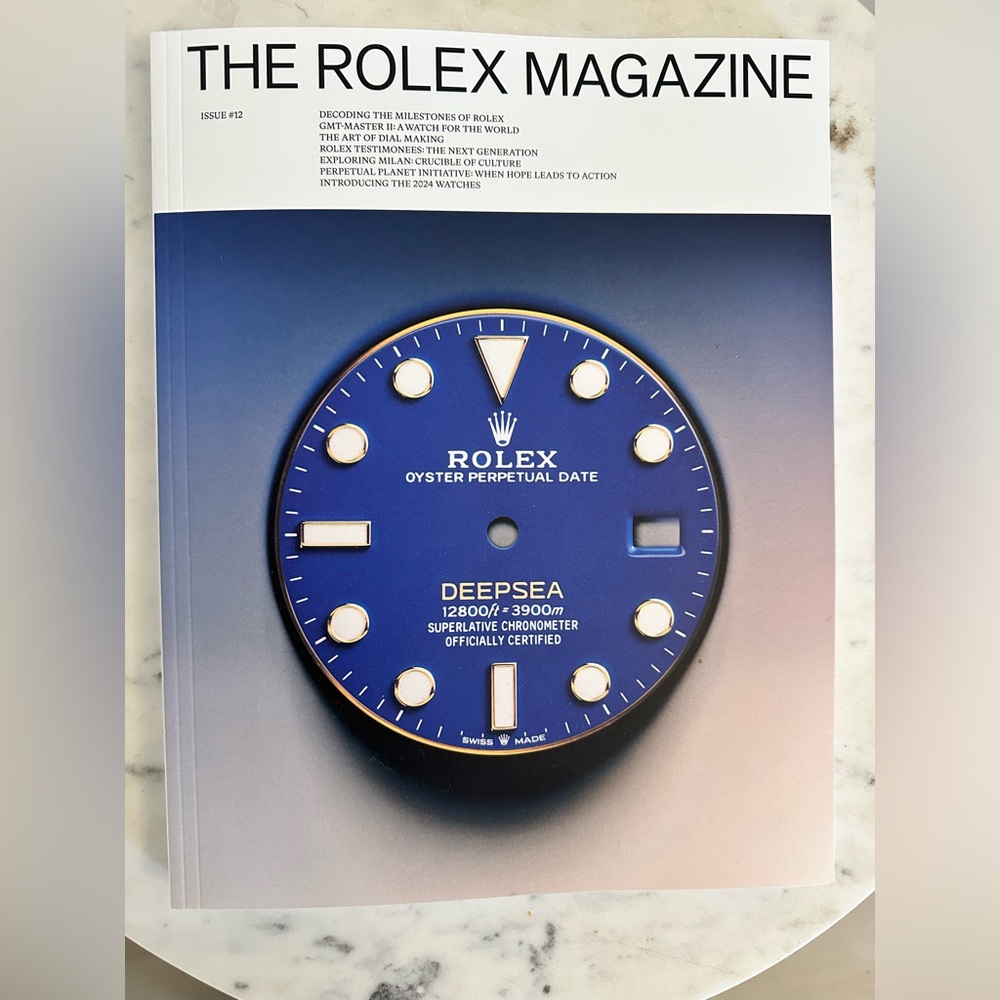 Rolex Coffee table magazine Issue 12.